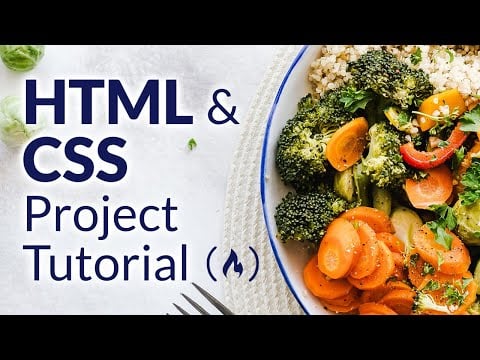 HTML & CSS Project Tutorial - Build a Recipes Website