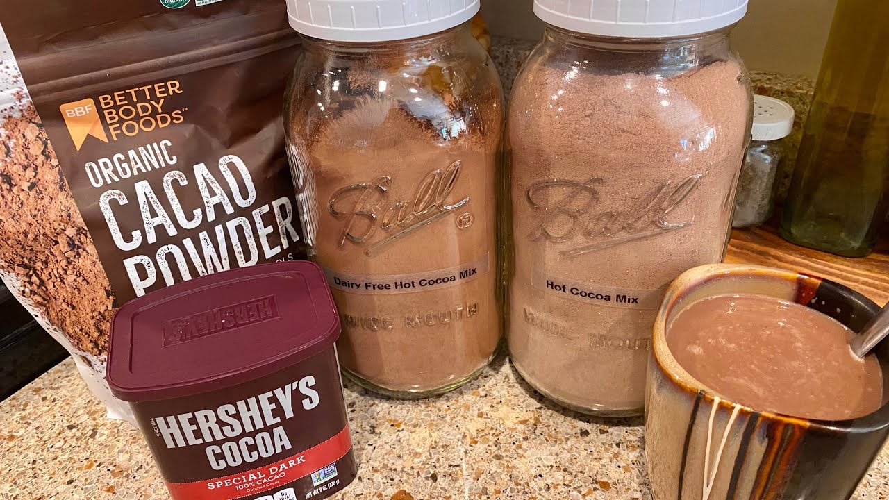 Homemade HOT COCOA Mix Recipe | Dairy-Free & Regular | EASY and DELICIOUS