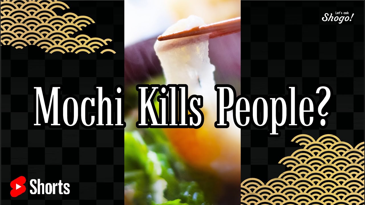 Why Eating Mochi Rice Cakes KILLS Japanese People #Shorts