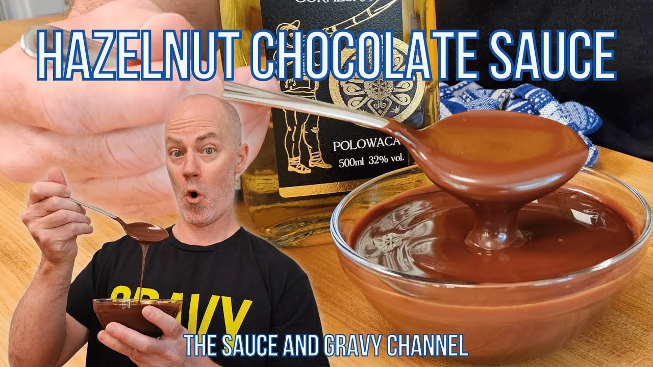 Hazelnut Chocolate Sauce | How to Make Hazelnut Chocolate Sauce | Chocolate Sauce Recipe