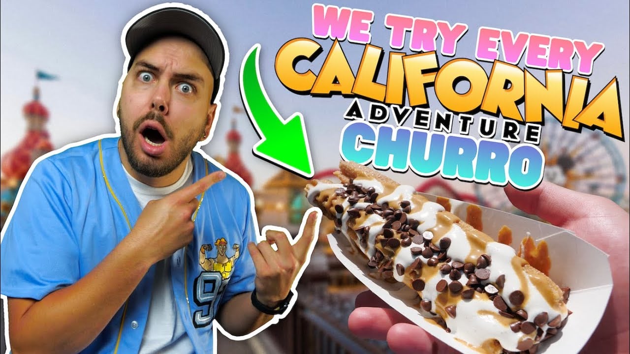 RANKING EVERY CHURRO AT DISNEY'S CALIFORNIA ADVENTURE!! 😋