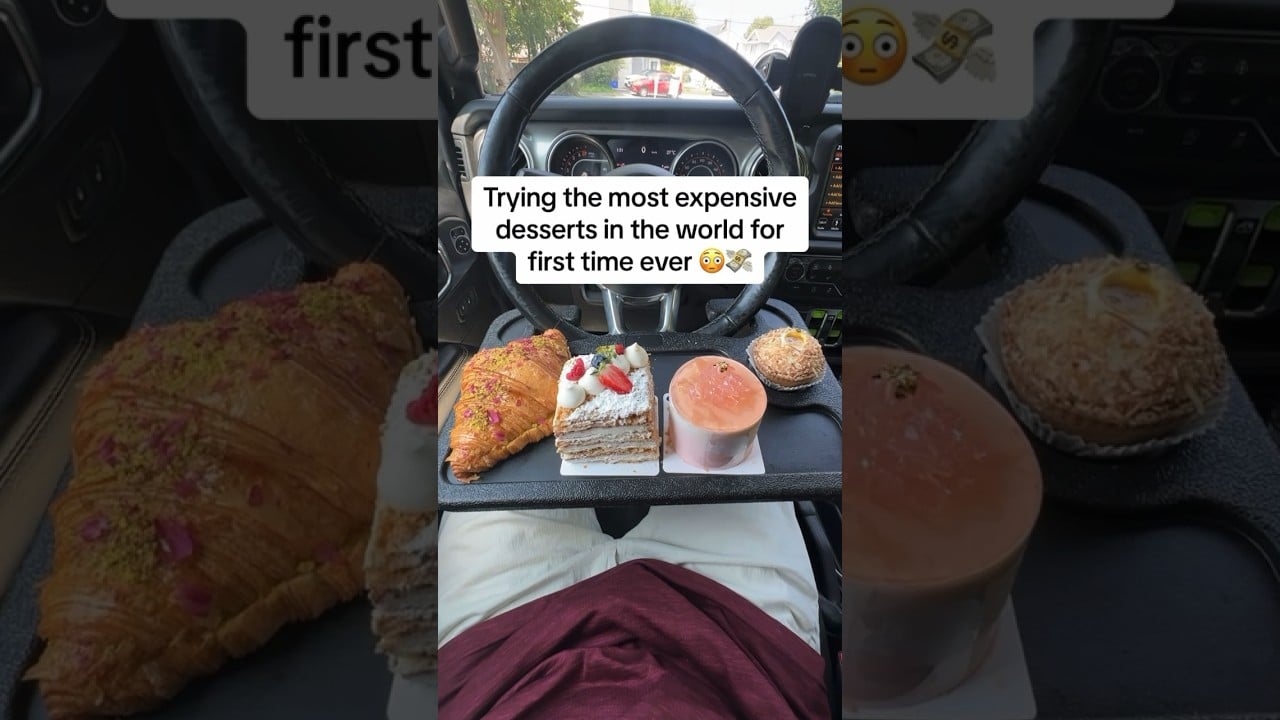 Trying the most expensive desserts in the world