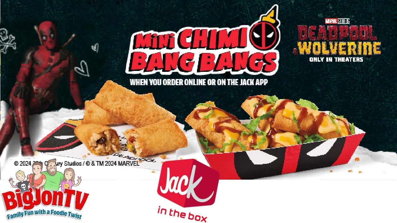 Trying Jack in the Box NEW Mini CHIMI BANG BANGS