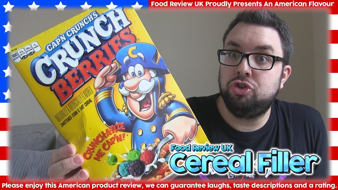 Cap'n Crunch's Crunch Berries Review (America)