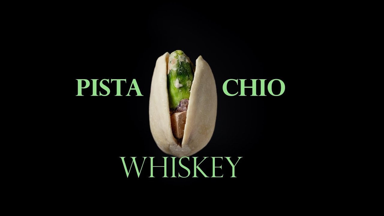Pistachio Infused Rye Whiskey | with Honey and Orange