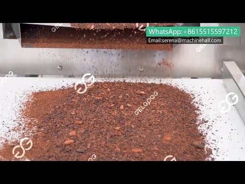 Full Cocoa Bean Processing Line/Cocoa Powder Butter Production Process