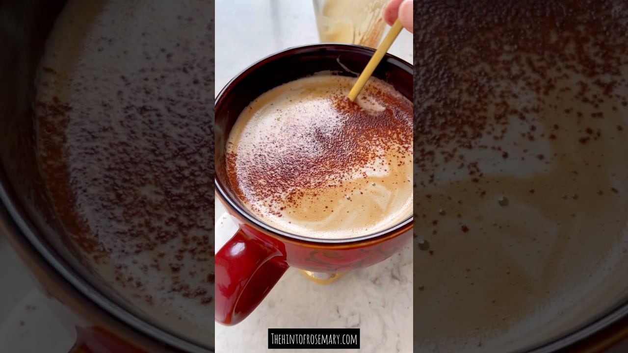 Dark Chocolate Latte Recipe!
