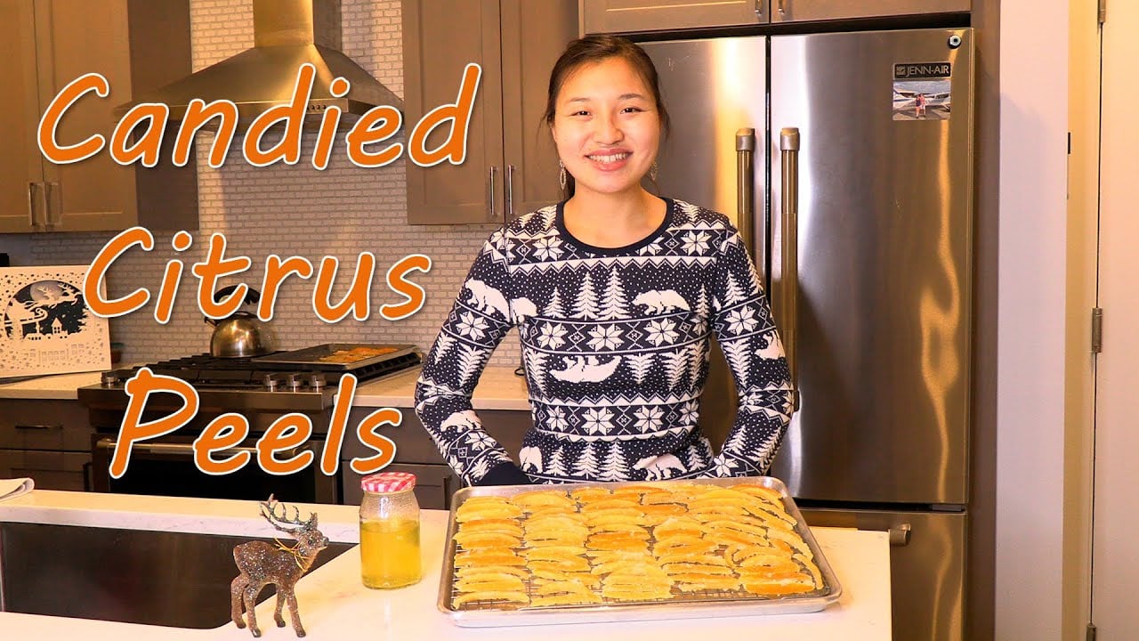Homemade Candied Citrus Peels