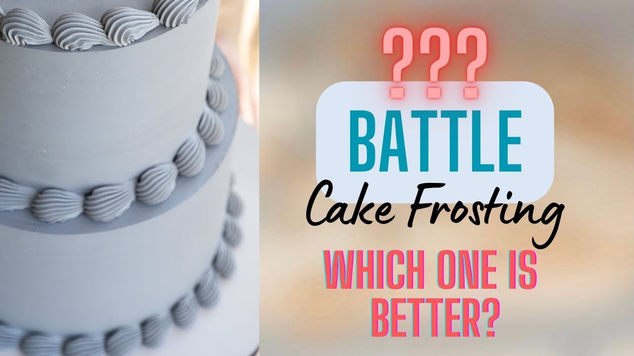 Which cake frosting to choose: ganache or butter based cream cheese? Pros and cons.