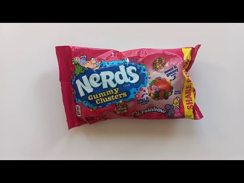 Nerds Gummy Clusters rainbow review