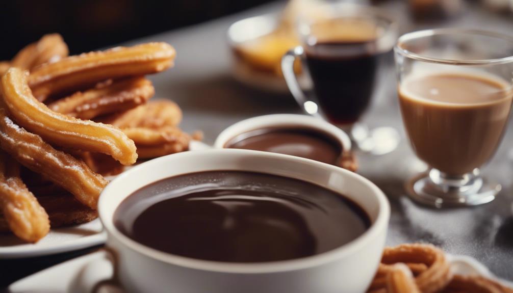churros in spanish breakfast