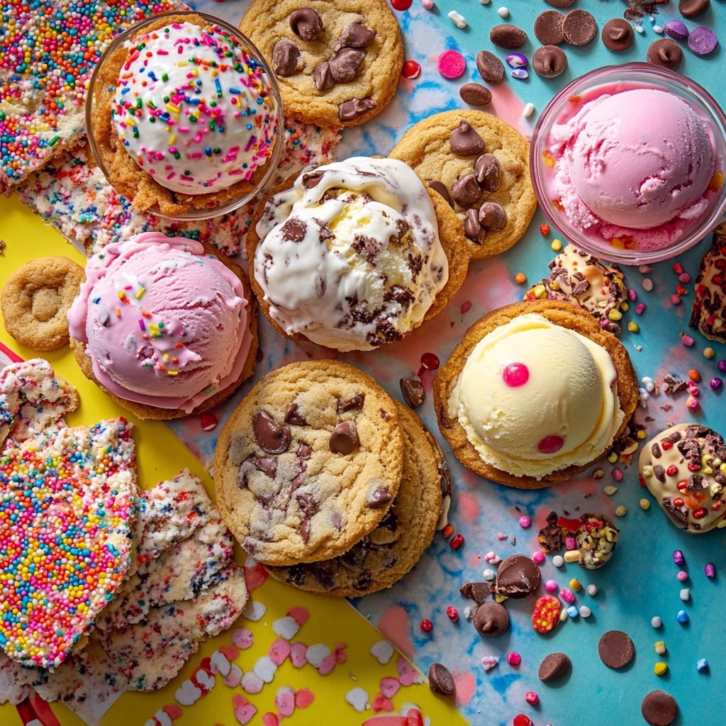 Easy Recipes Kids Can Make Dessert ice cream sandwich