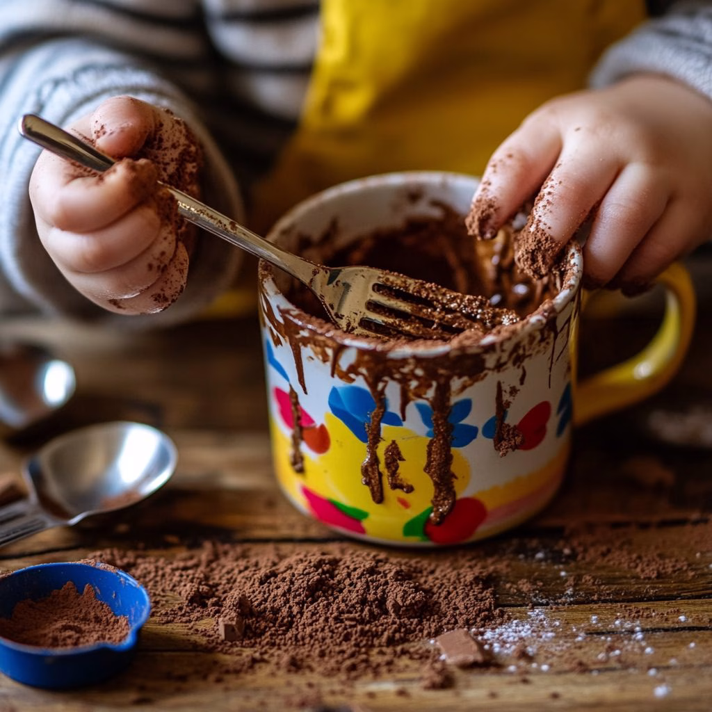 Easy Recipes Kids Can Make Dessert magic mug