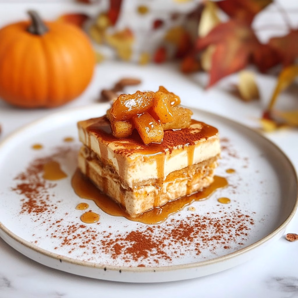 Unique Thanksgiving Desserts Spiced Chai Pumpkin Tiramisu