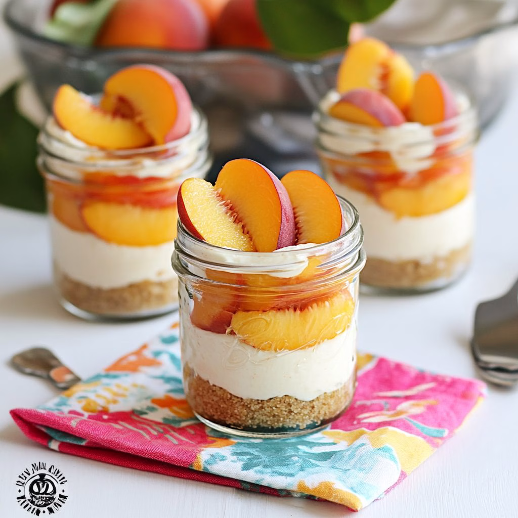What Are Some Peach Dessert Recipes cheese cake