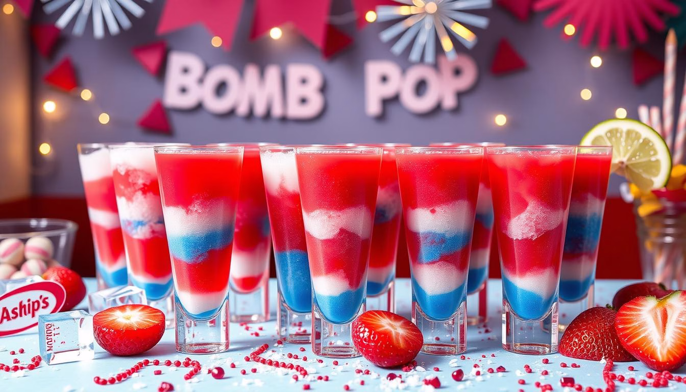 Bomb Pop Shots Recipe