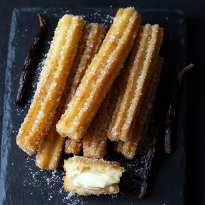 Vanilla Cream Filled Churros