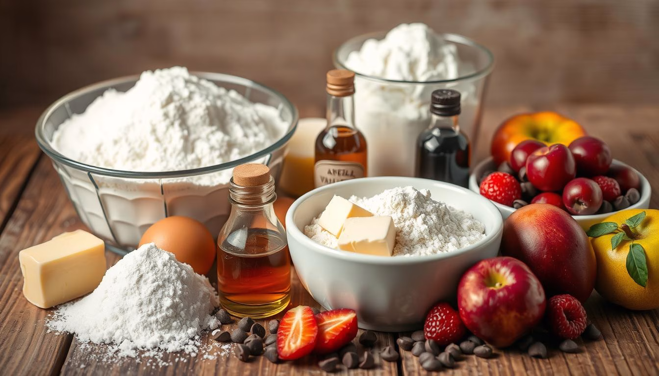 What Are the Most Essential Ingredients for Desserts?