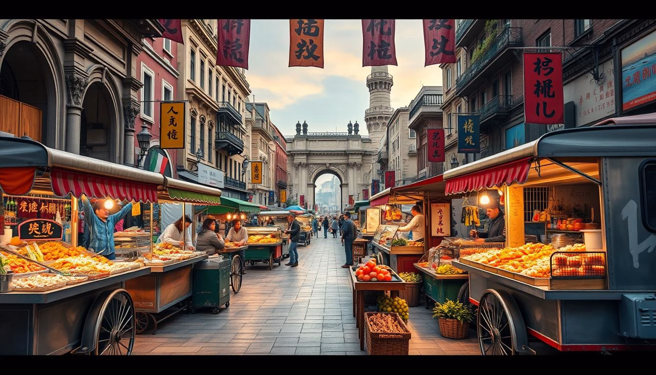 history of street food