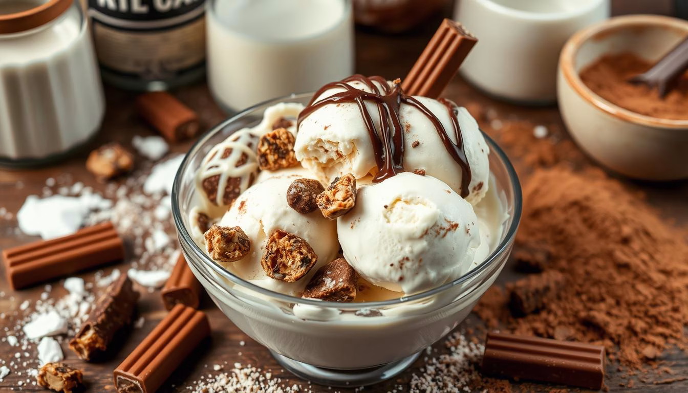 kit kat ice cream recipe
