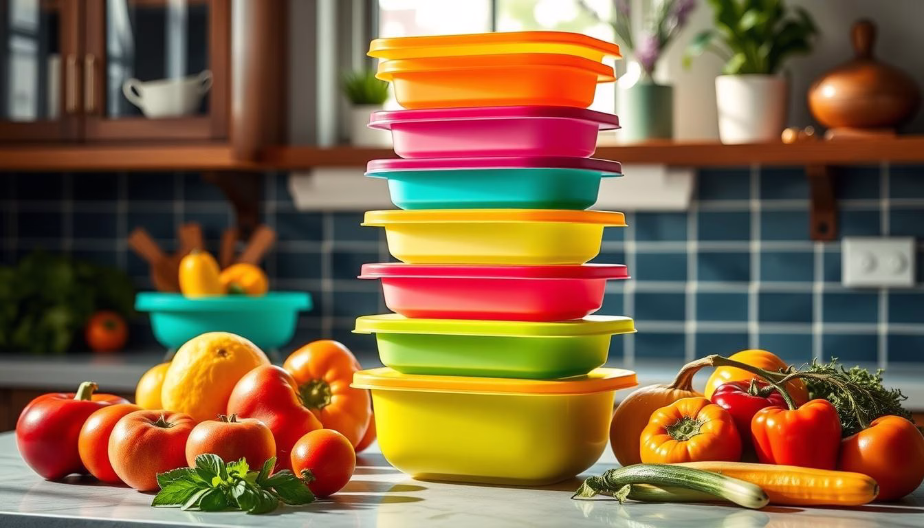 silicone food storage containers