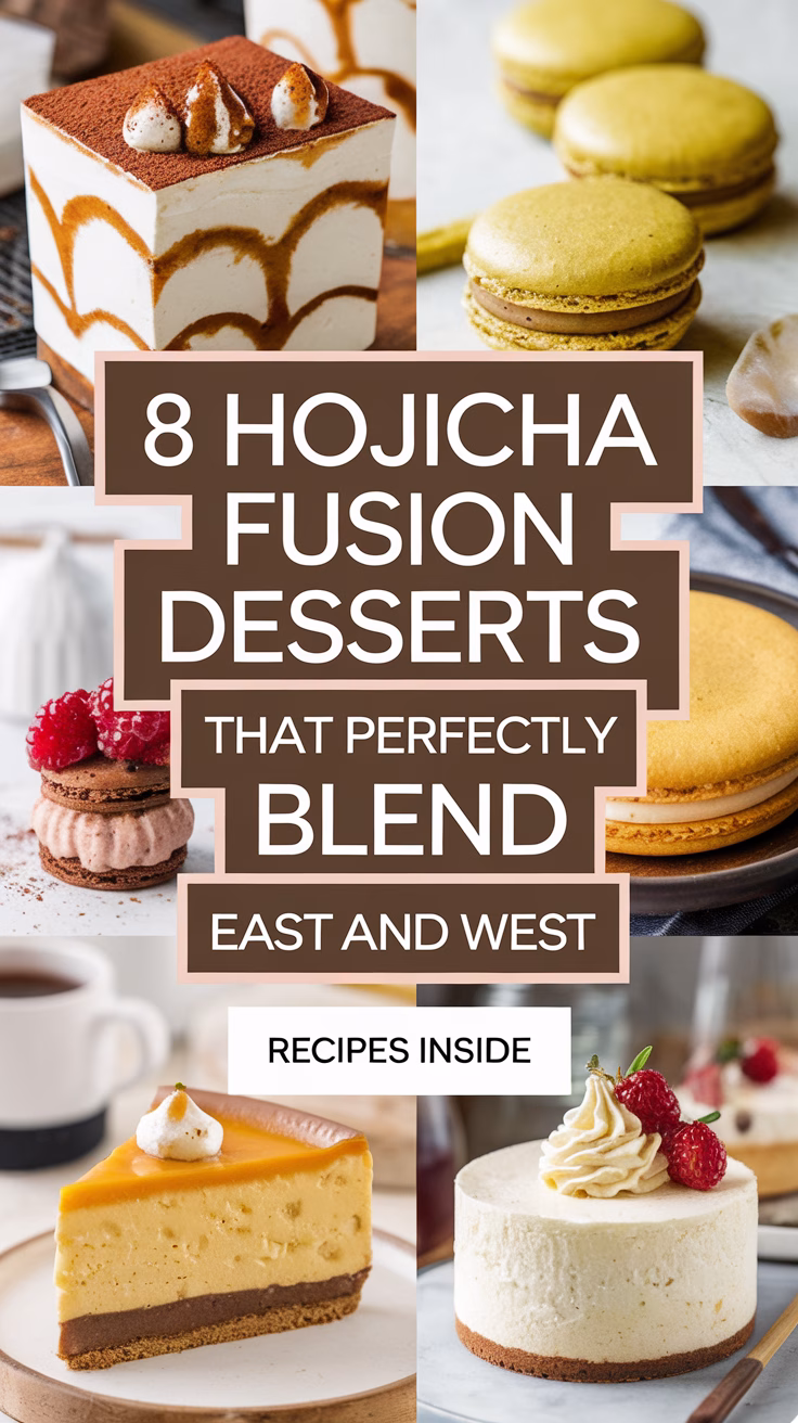 8 Hojicha Fusion Desserts That Perfectly Blend East and West