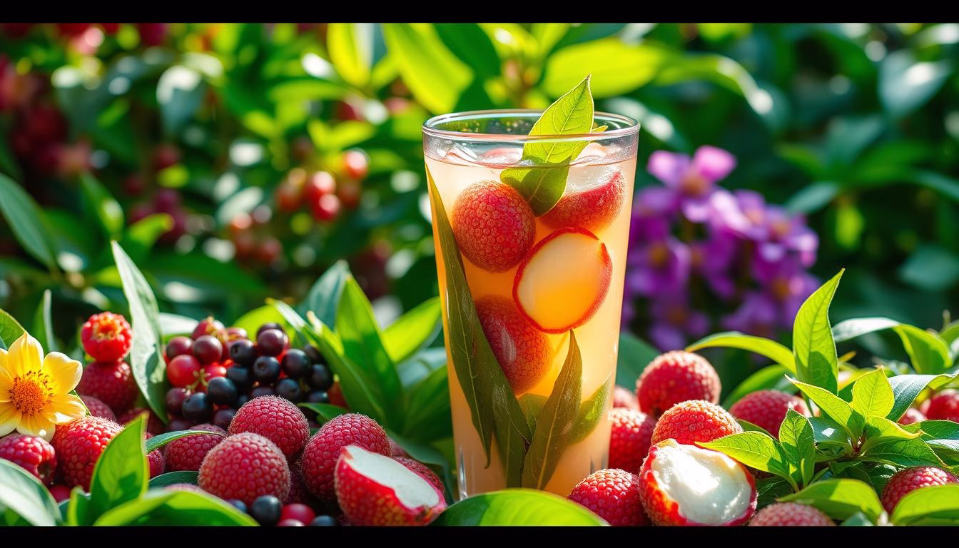 Lychee tea antioxidants