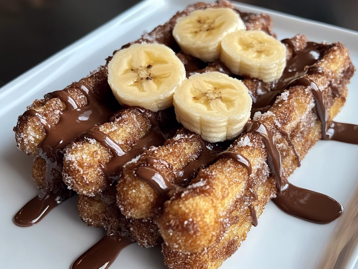Nutella and Banana Churros