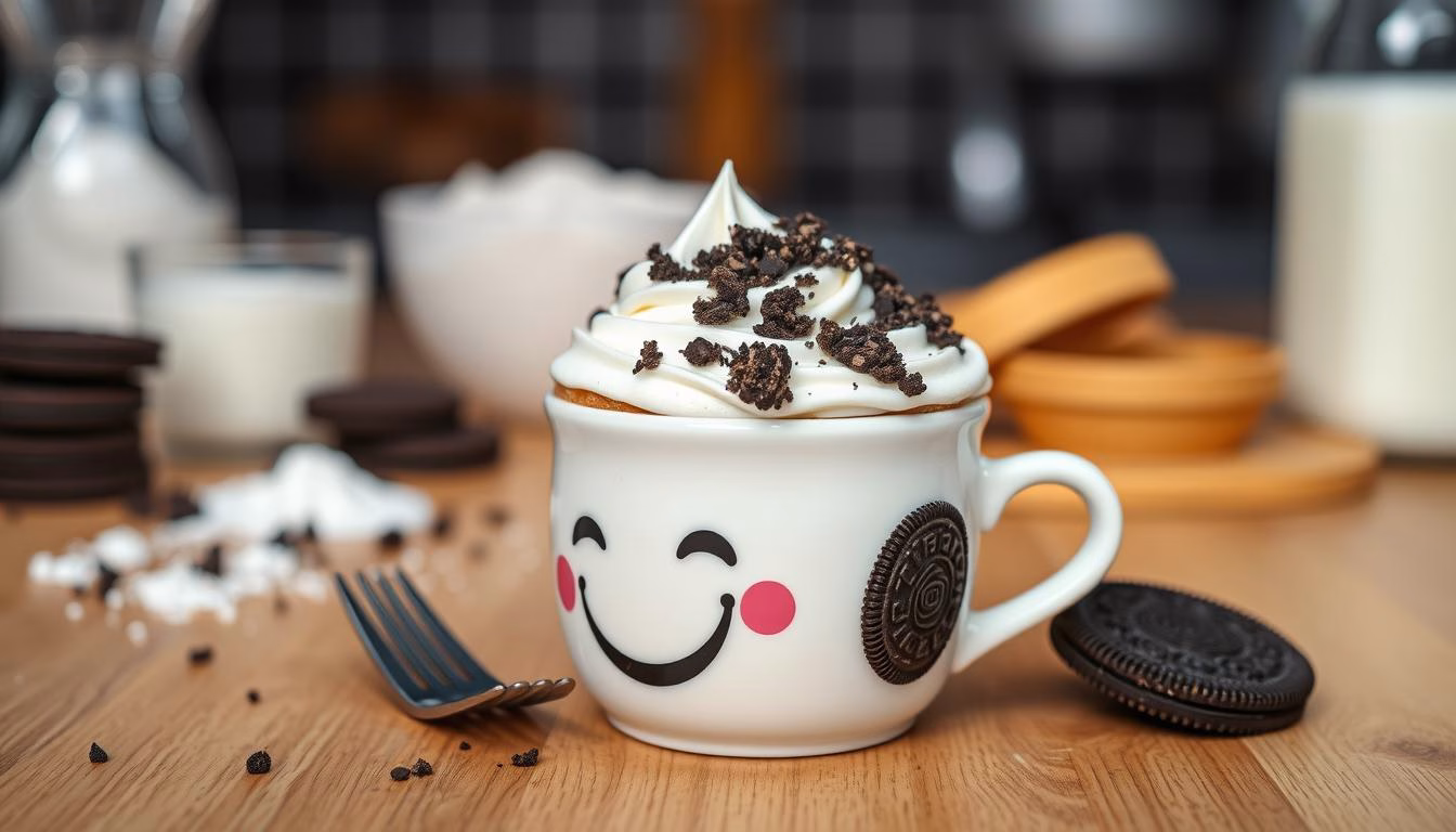 oreo mug cake recipe