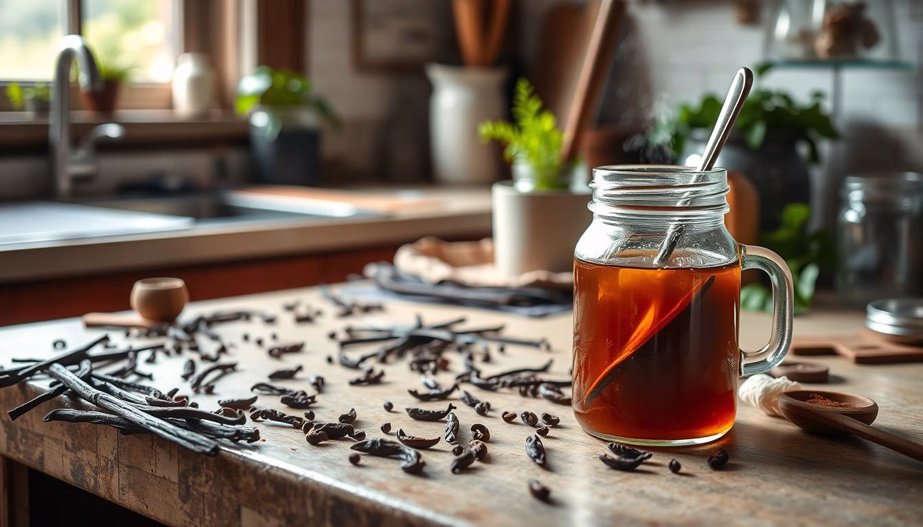 vanilla bean syrup from scratch vanilla bean syrup from scratch