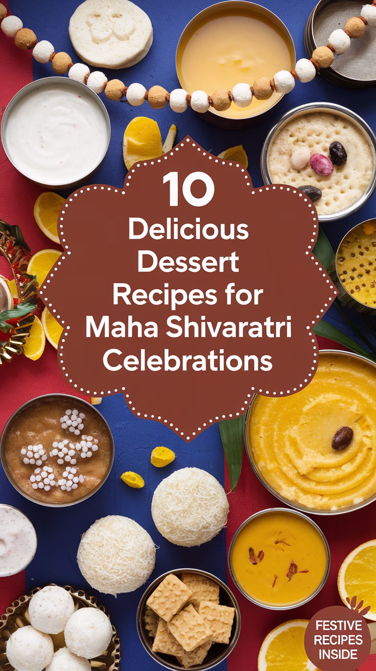 10 Delicious Dessert Recipes for Maha Shivarati Celebrations