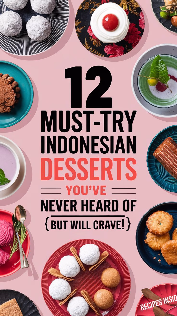 12 Must-Try Indonesian Desserts You've Never Heard Of (But Will Crave!)