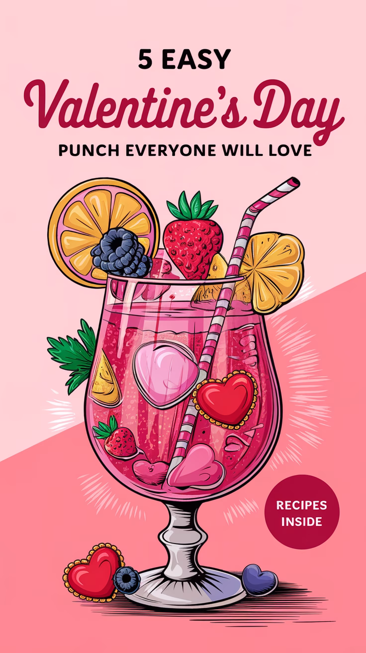 5 Easy Valentines Day Punch Recipes Everyone Will Love png