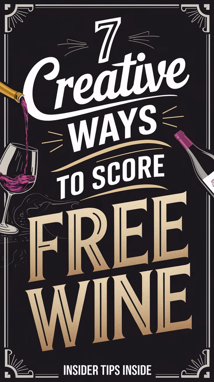 7 Creative Ways to Score Free Wine