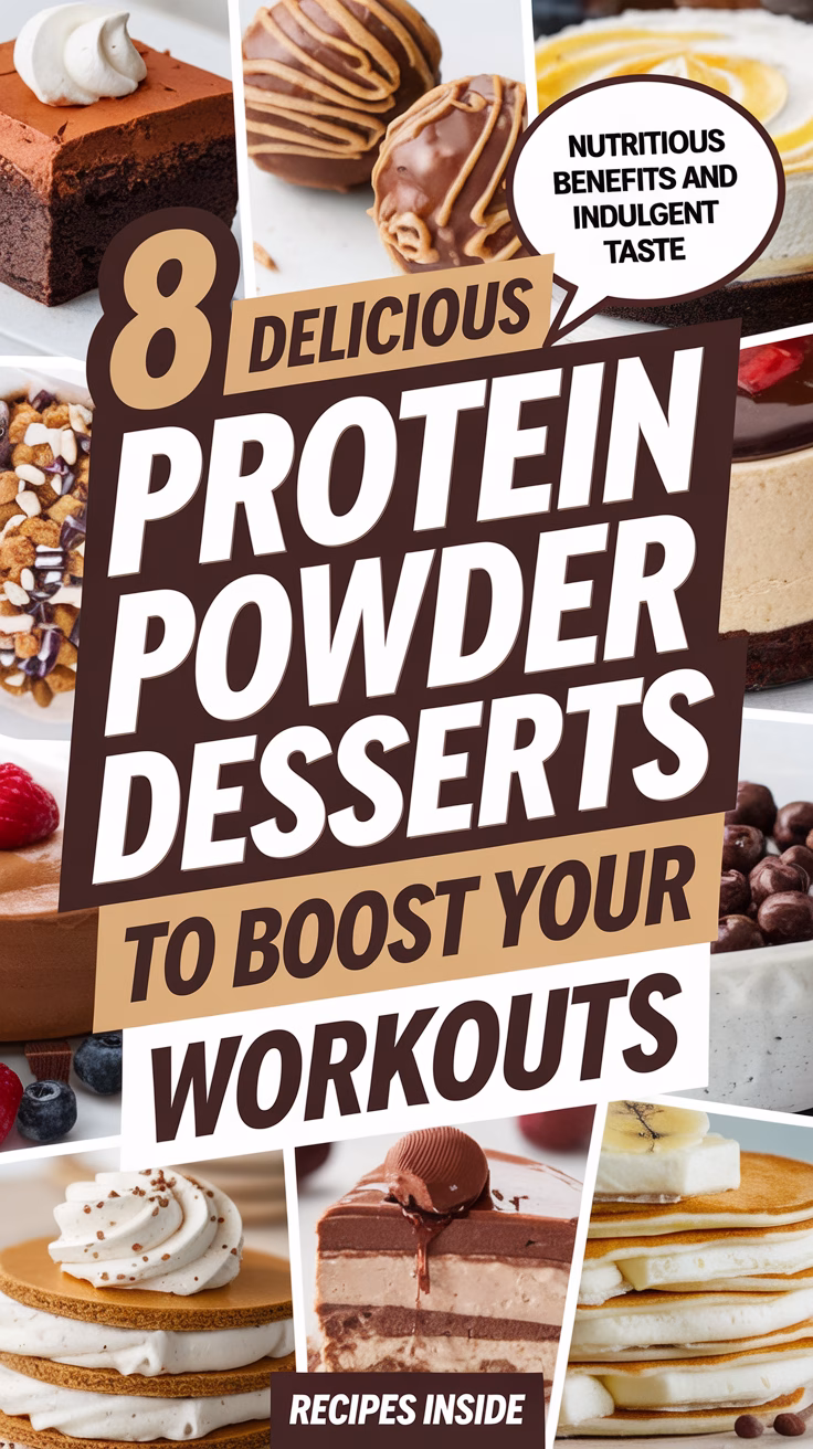 8 Delicious Protein Powder Desserts to Boost Your Workouts