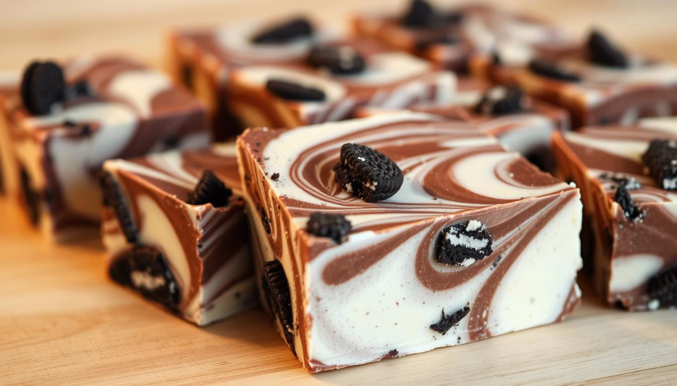 Cookies And Cream Swirl Fudge Recipe