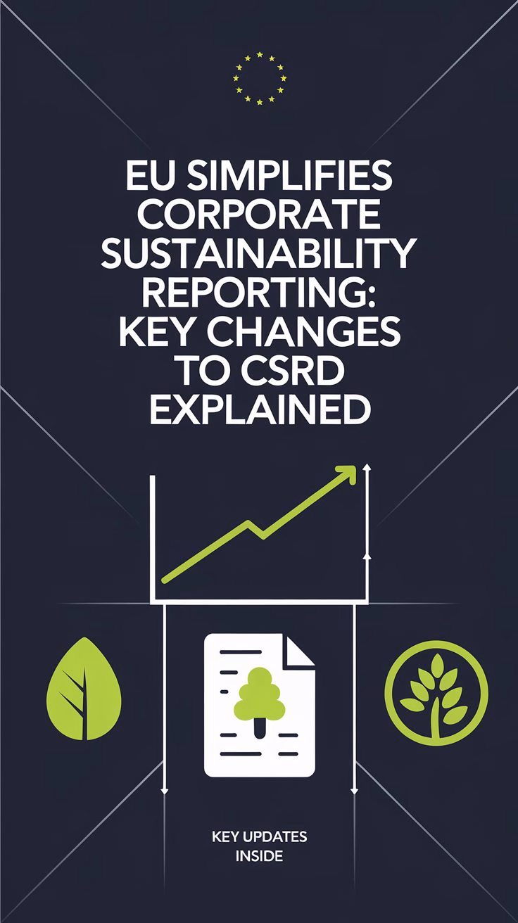 EU Simplifies Corporate Sustainability Reporting Key Changes to CSRD Explained