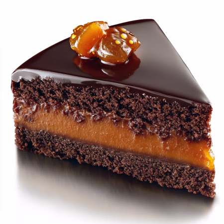 Sachertorte Chocolate Cake with Apricot Jam
