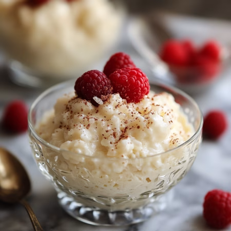 Vanilla Rice Pudding Recipe