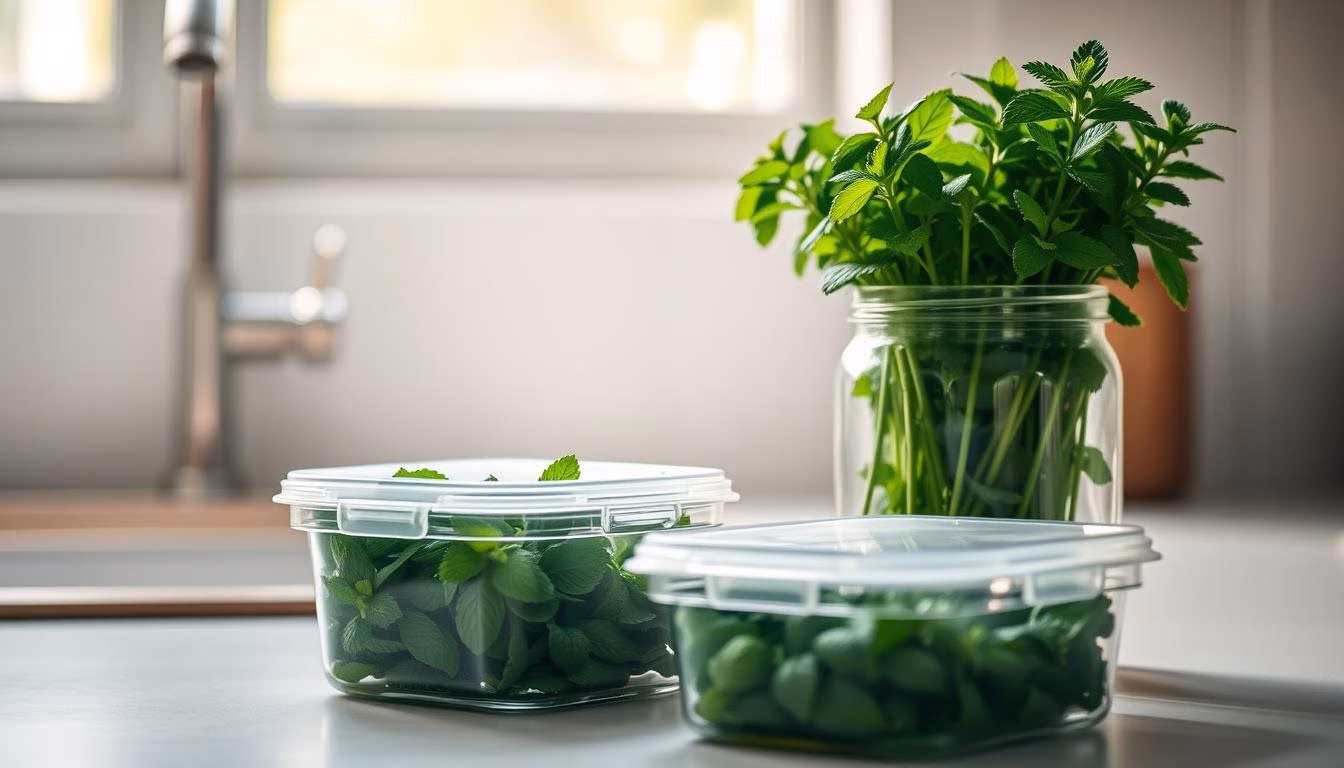 best way to store mint