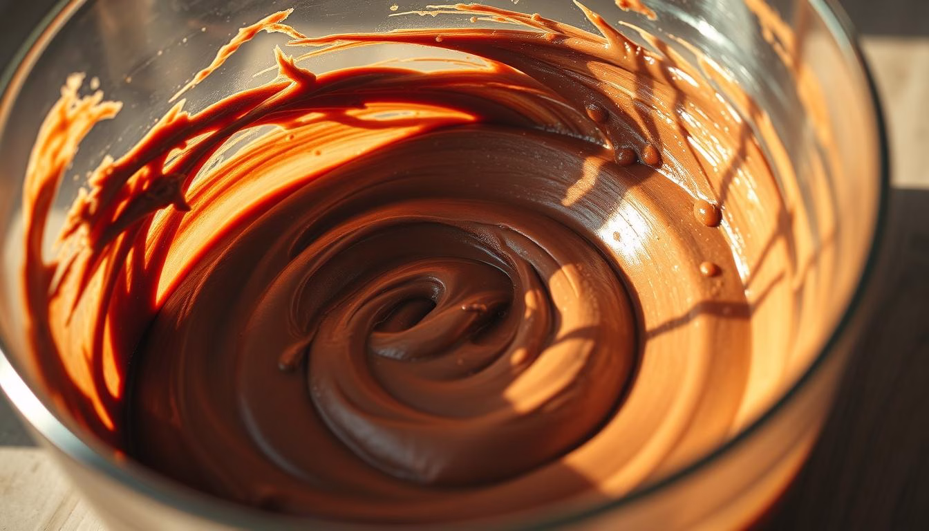 chocolate muffin batter