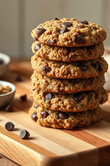 Easy Homemade Oatmeal Chocolate Chip Cookies Recipe