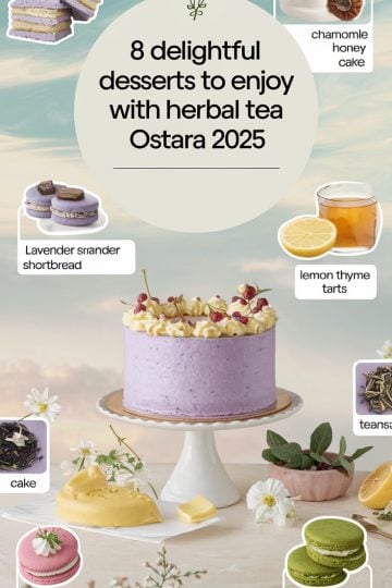 8 Delightful Desserts to Enjoy with Herbal Tea This Ostara 2025