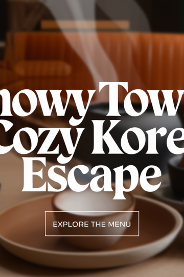 Snowy Town: Korean Coffee and Desserts in Fayetteville