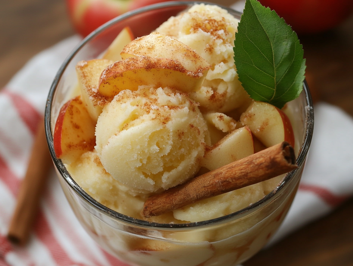 Apple Pie Sorbet