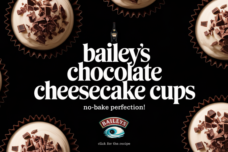 Baileys Chocolate Cheesecake Cups: No-Bake Dessert Perfection