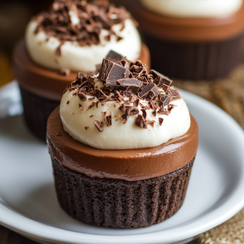 Baileys Chocolate Cheesecake Cups