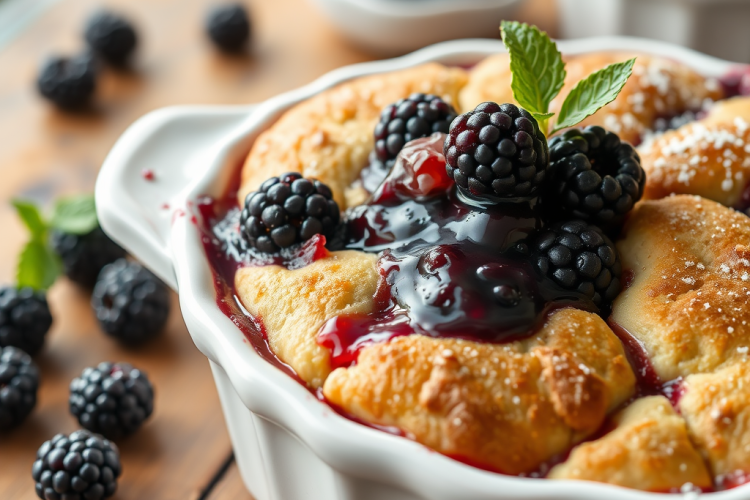 Best Easy Blackberry Cobbler Recipe for Comfort