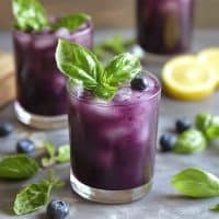 Blueberry Basil Refresher