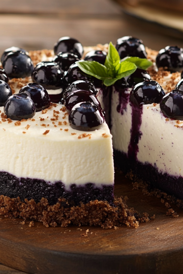 Blueberry Bliss Cheesecake